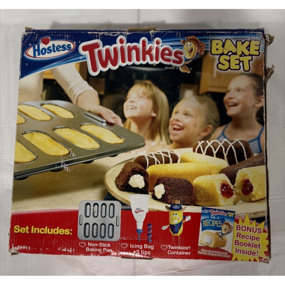 New Hostess Twinkies‎ Brand 2006 Novelty Mini Cakes Bake Set #91342 Vintage